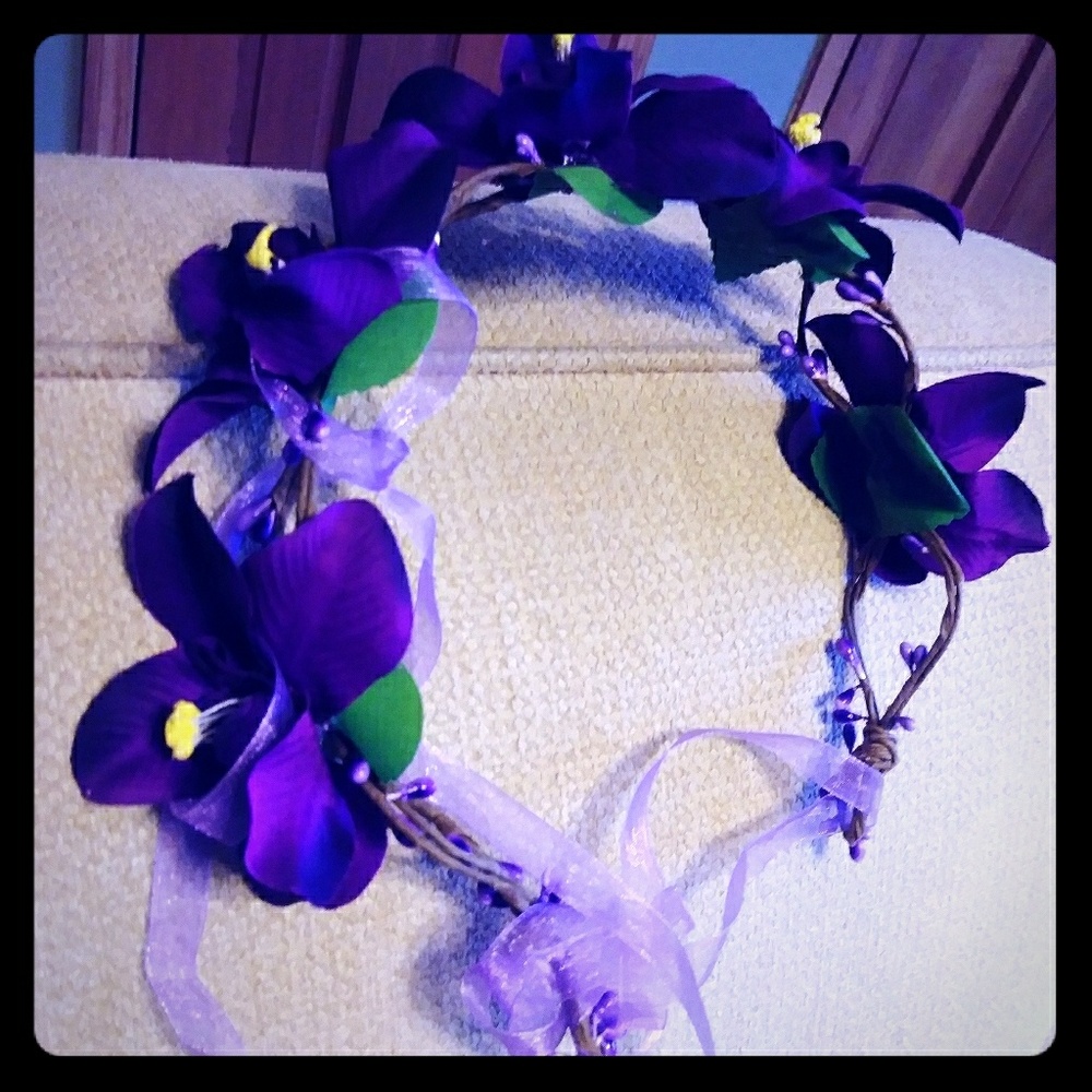 💕Love sweet lily flower crown